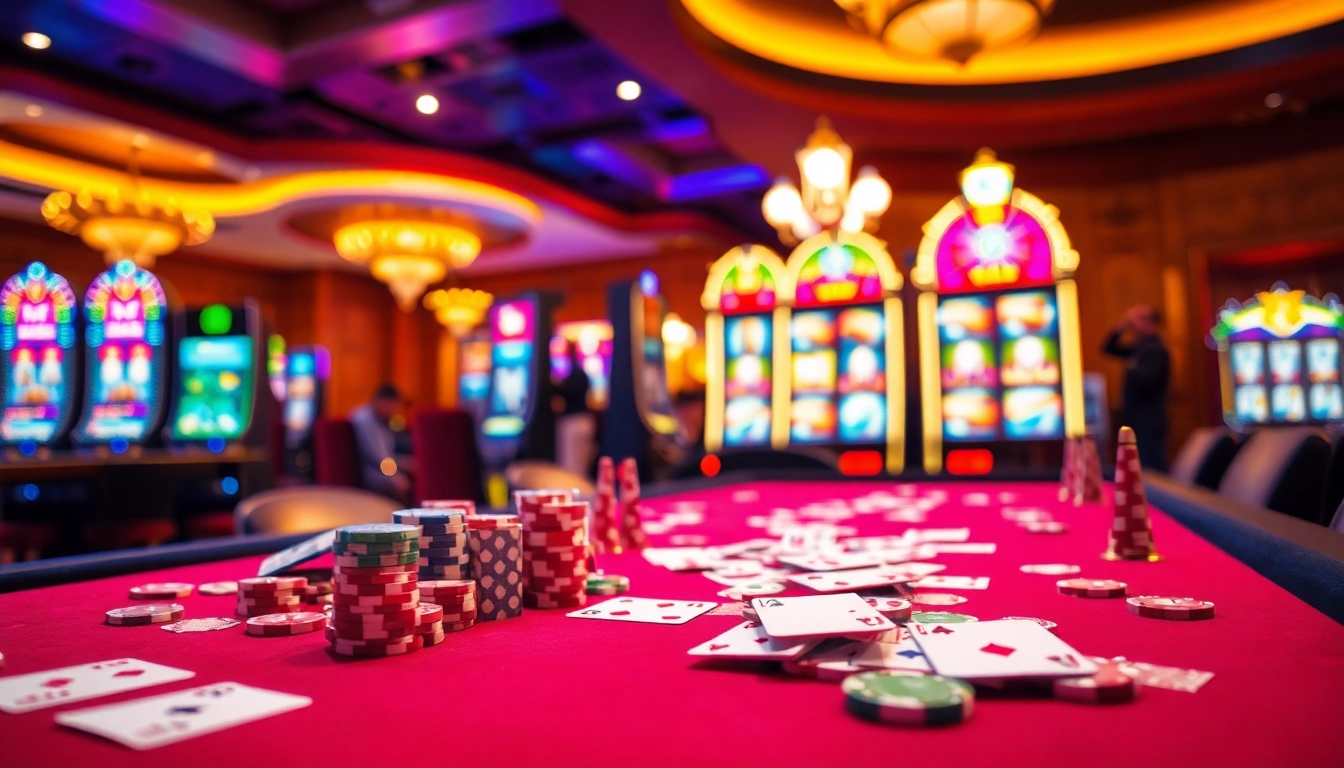 Experience the excitement of gaming at rikvip.gb.net with vibrant casino elements and lively gaming action.