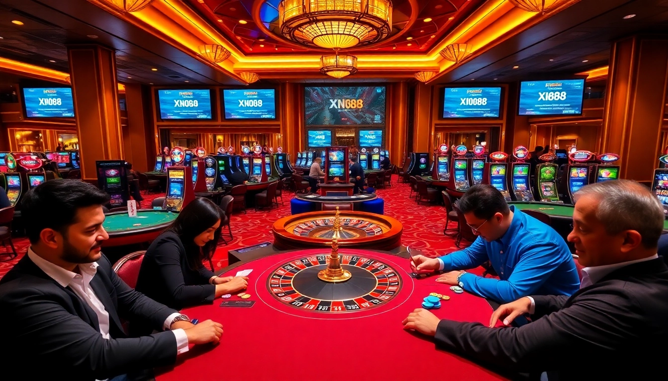Experience the thrill of gaming at https://xn88.in.net/ with vibrant casino visuals featuring poker and roulette.
