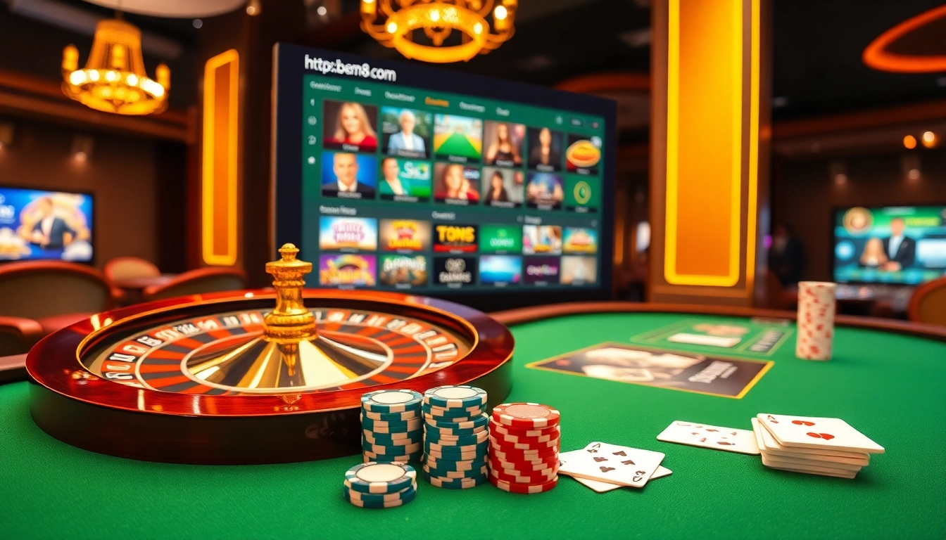 Experience high-stakes excitement with cards and roulette at https://bem88.com casino.