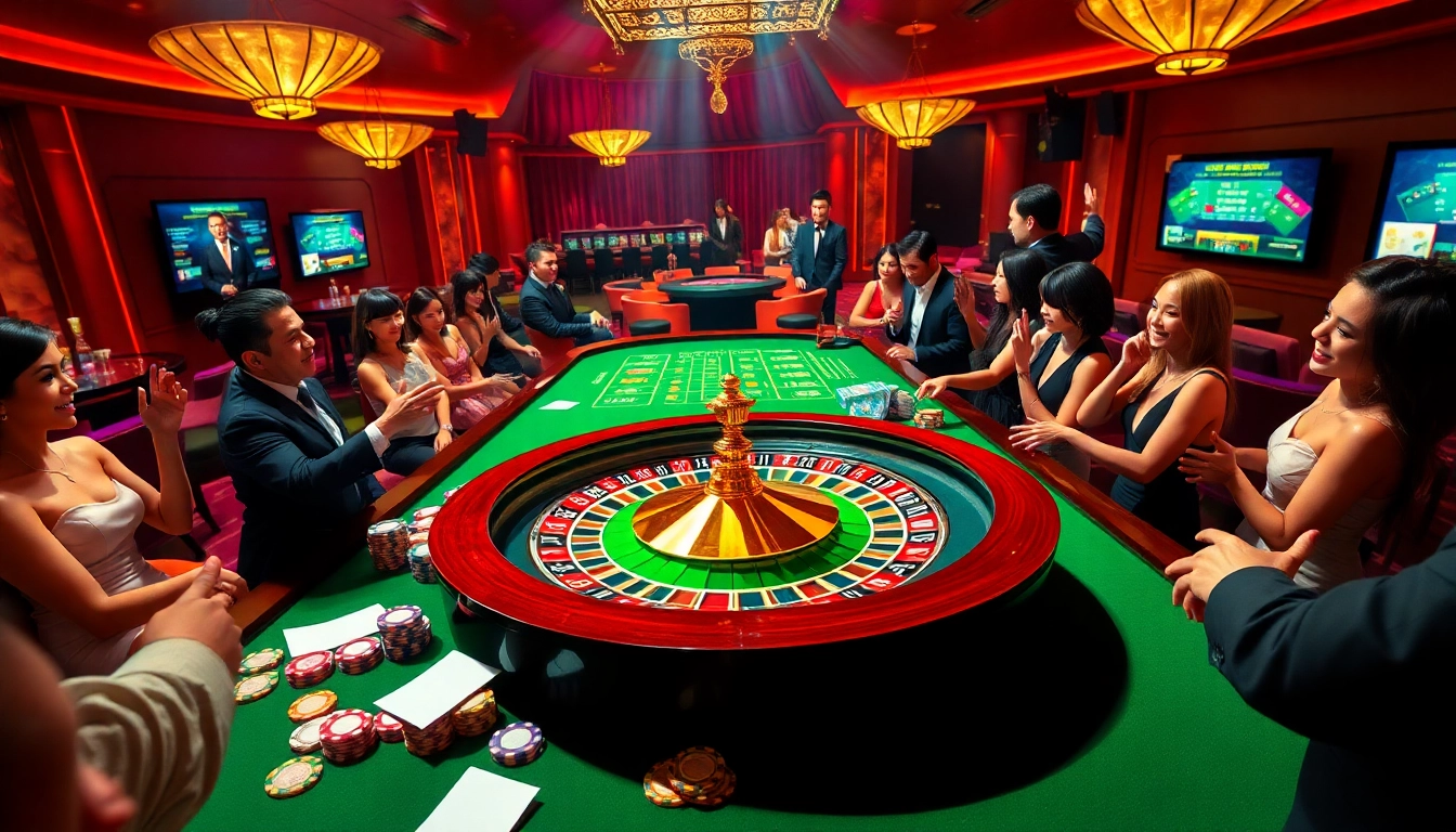 Zbet homepage featuring an immersive casino scene with roulette, cards, and players, showcasing the excitement of online gambling.